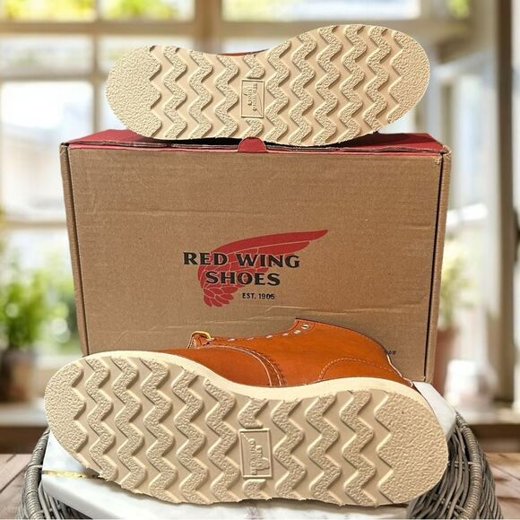 Red Wing Heritage men's Classic 6 inch Moc Toe Work Boot 875 Oro Legacy USA - Picture 12 of 15